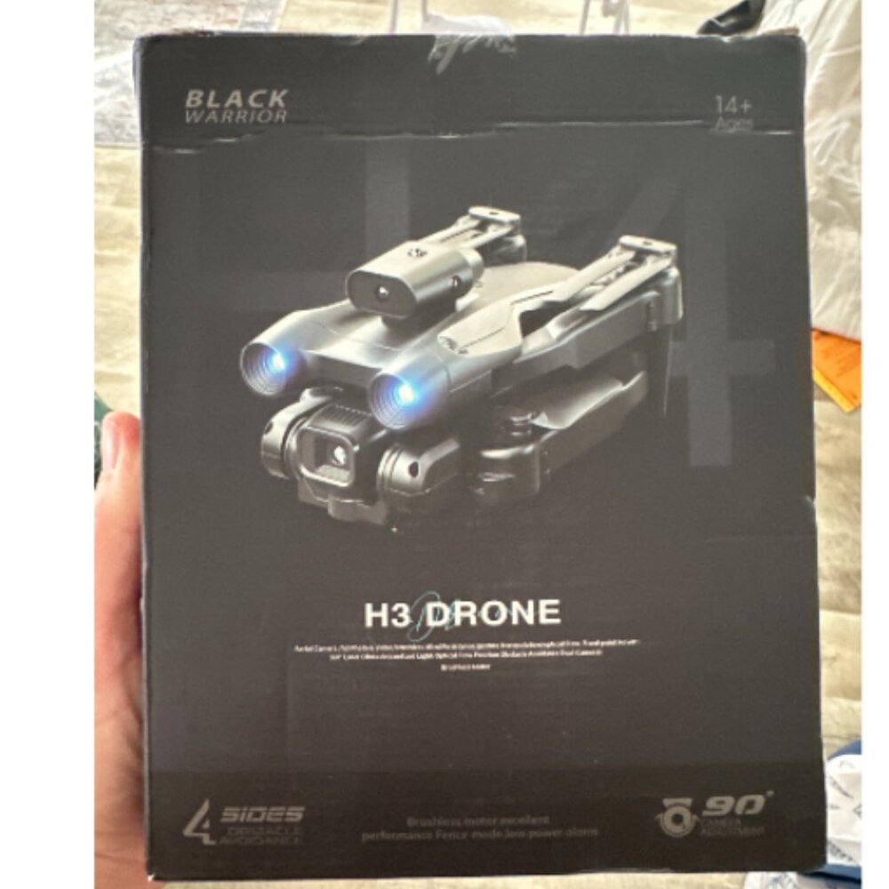 H3 Black Warrior Drone (new in box, never flown)